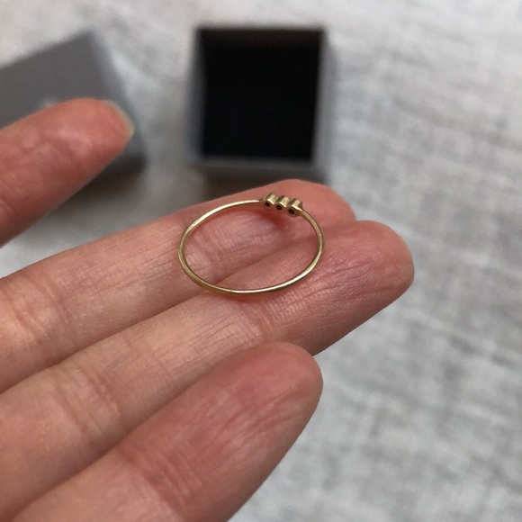 Jennie Kwon Designs – Three Bezel Ring - Picture 7 of 9